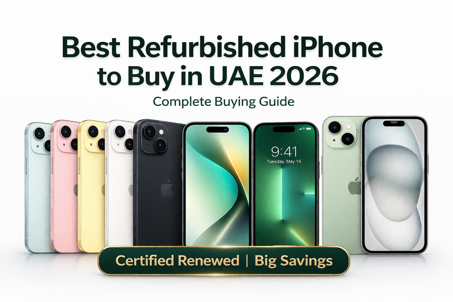 Best Refurbished iPhone to Buy in UAE 2026 (Complete Buying Guide)