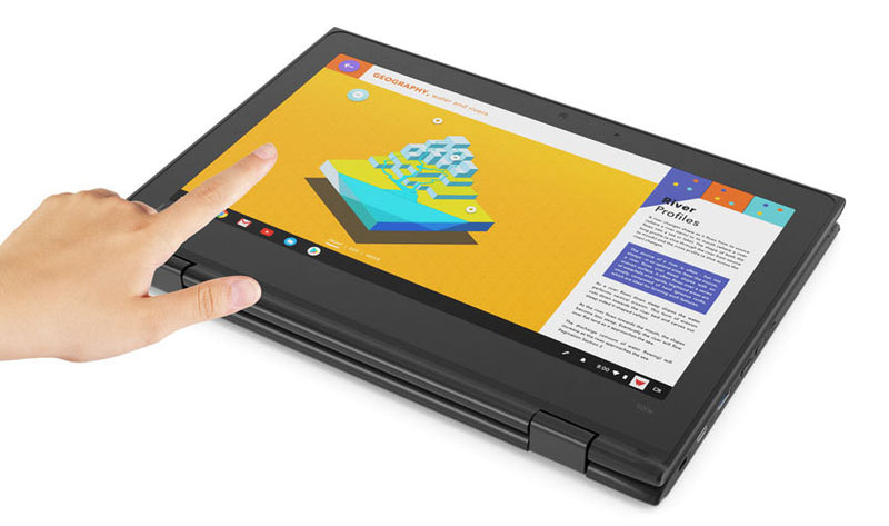 Lenovo Chromebook 500e x360 – front view – Refurbished UAE – Renewed.ae