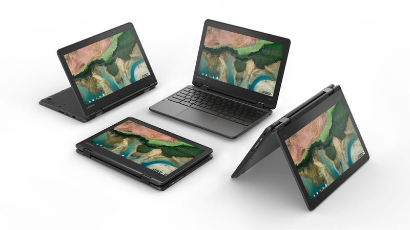 Lenovo Chromebook 300e – front view – Refurbished UAE – Renewed.ae