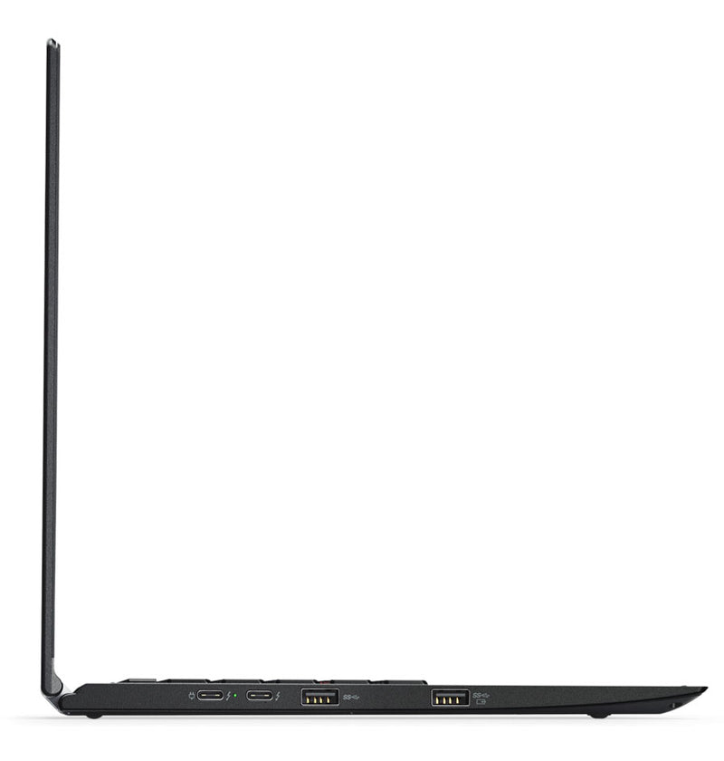 Lenovo thinkpad x1 yoga black – side view – Refurbished UAE – Renewed.ae