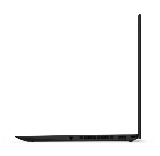 Lenovo thinkpad x1 carbon (8th gen cpu) black – side view – Refurbished UAE – Renewed.ae