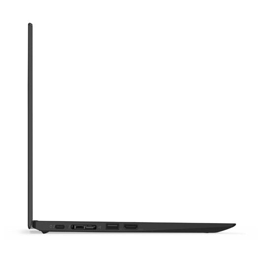 Lenovo thinkpad x1 carbon (8th gen cpu) black – side view – Refurbished UAE – Renewed.ae