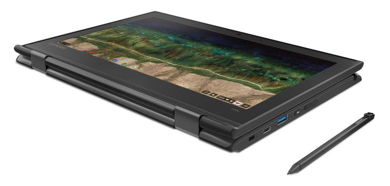 Lenovo Chromebook 500e x360 – front view – Refurbished UAE – Renewed.ae