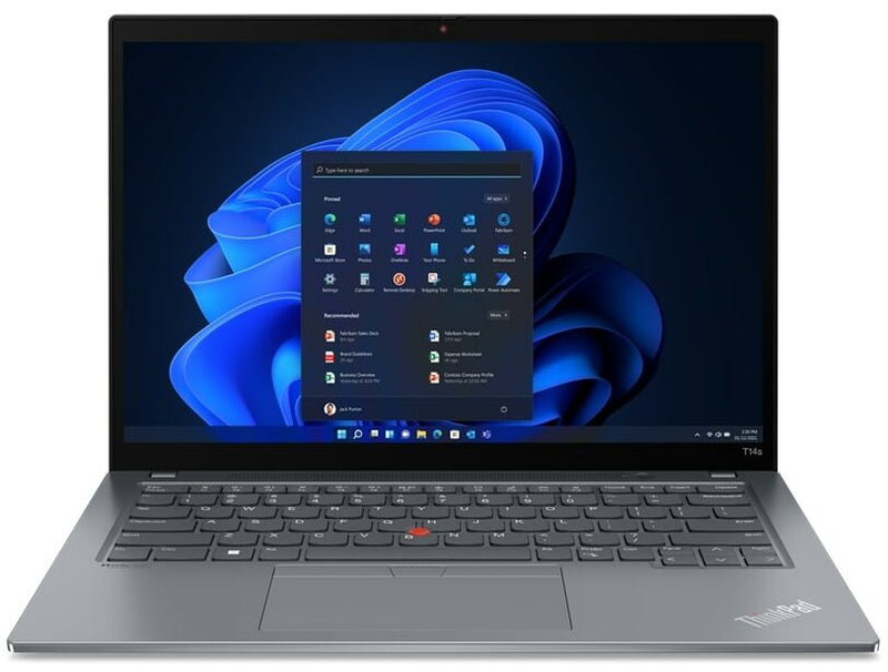 Lenovo ThinkPad T14s Gen 3 – front view – Refurbished UAE – Renewed.ae