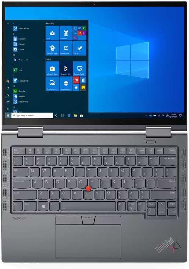 Lenovo X1 Yoga Touch 6th Gen – front view – Refurbished UAE – Renewed.ae