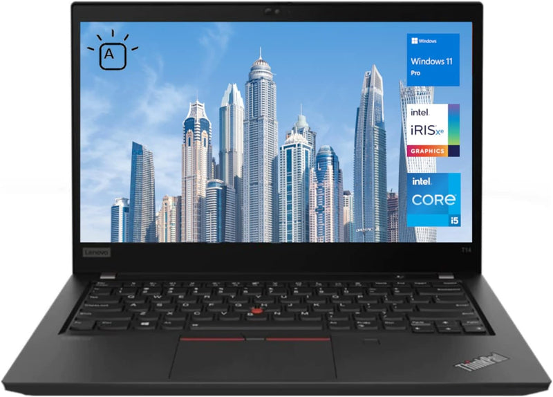 Lenovo Thinkpad T14 G2 Core i5 - 11th Gen – front view – Refurbished UAE – Renewed.ae