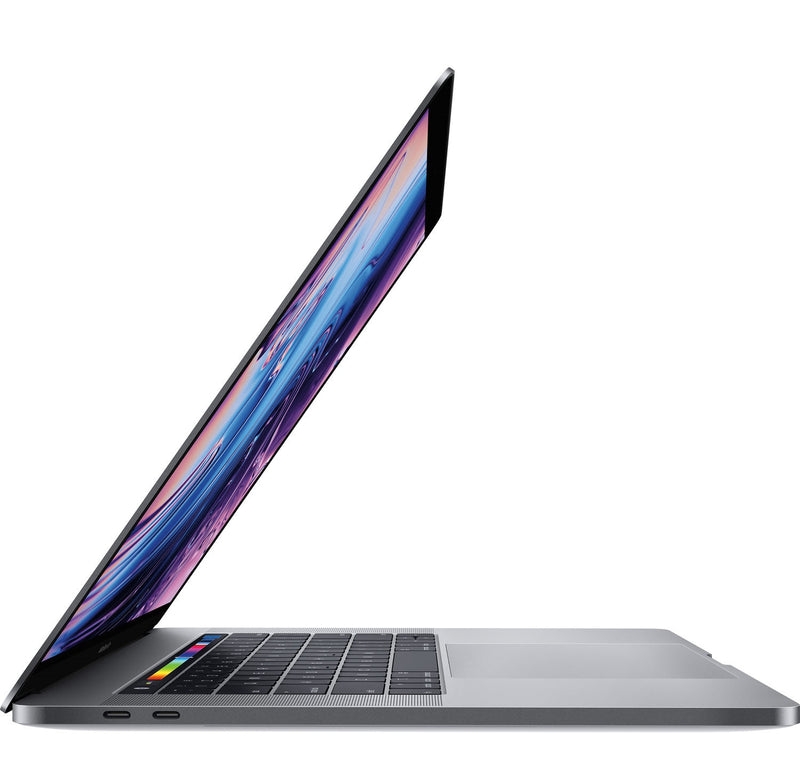 Apple macbook pro 15-inch (2018) core i9 black – front view – Refurbished UAE – Renewed.ae