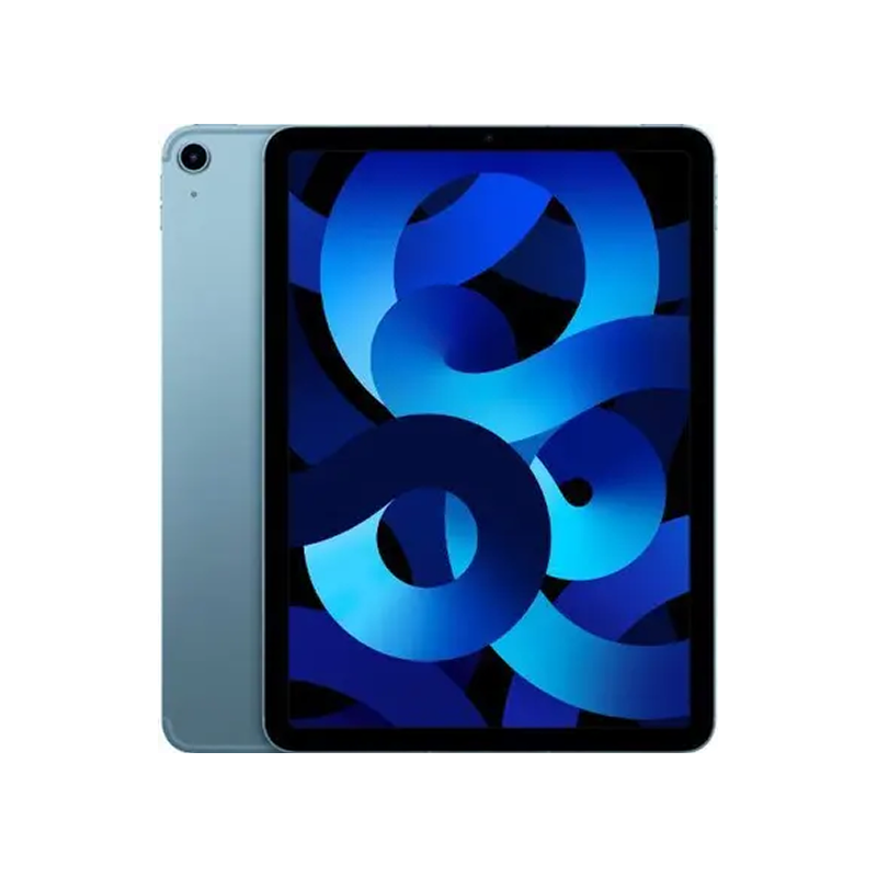 Ipad air 5th generation blue – front view – Refurbished UAE – Renewed.ae