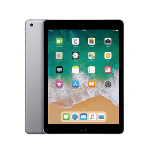iPad 5th Gen (2017) 9.7 – front view – Refurbished UAE – Renewed.ae