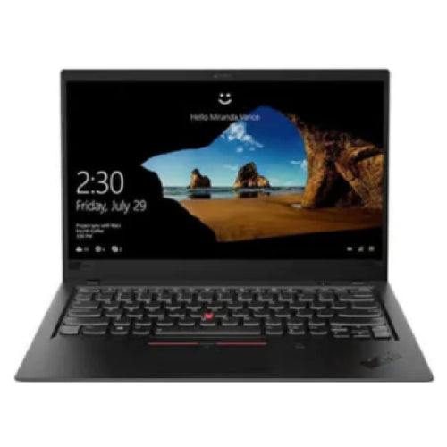 Lenovo X1 carbon 6th Gen Core i5 - 8th Gen – front view – Refurbished UAE – Renewed.ae