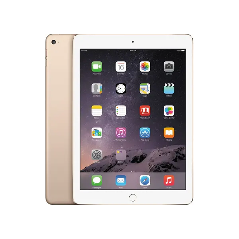 Ipad air 2 gold – front view – Refurbished UAE – Renewed.ae