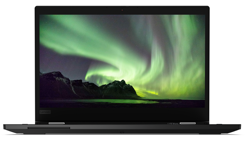 Lenovo thinkpad l13 yoga black – front view – Refurbished UAE – Renewed.ae