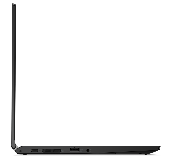 Lenovo thinkpad l13 yoga black – front view – Refurbished UAE – Renewed.ae