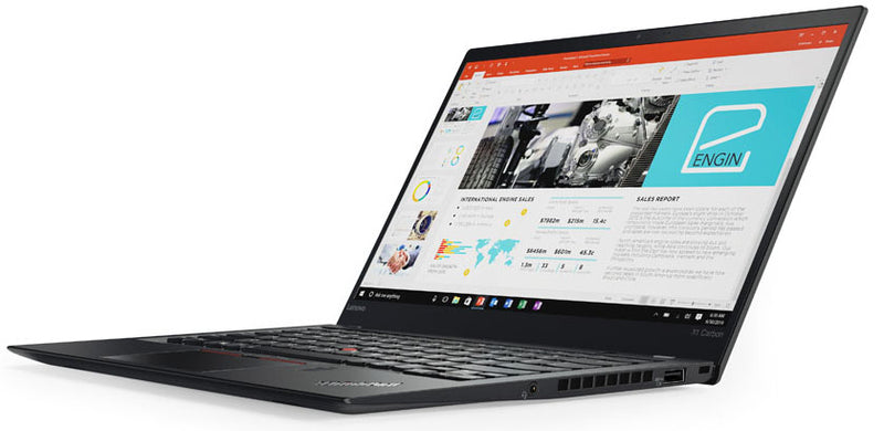 Lenovo ThinkPad X1 Carbon (7th Gen CPU) – front view – Refurbished UAE – Renewed.ae