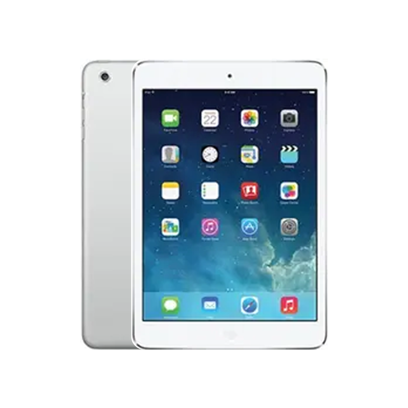 Ipad mini 2 2013 silver – front view – Refurbished UAE – Renewed.ae