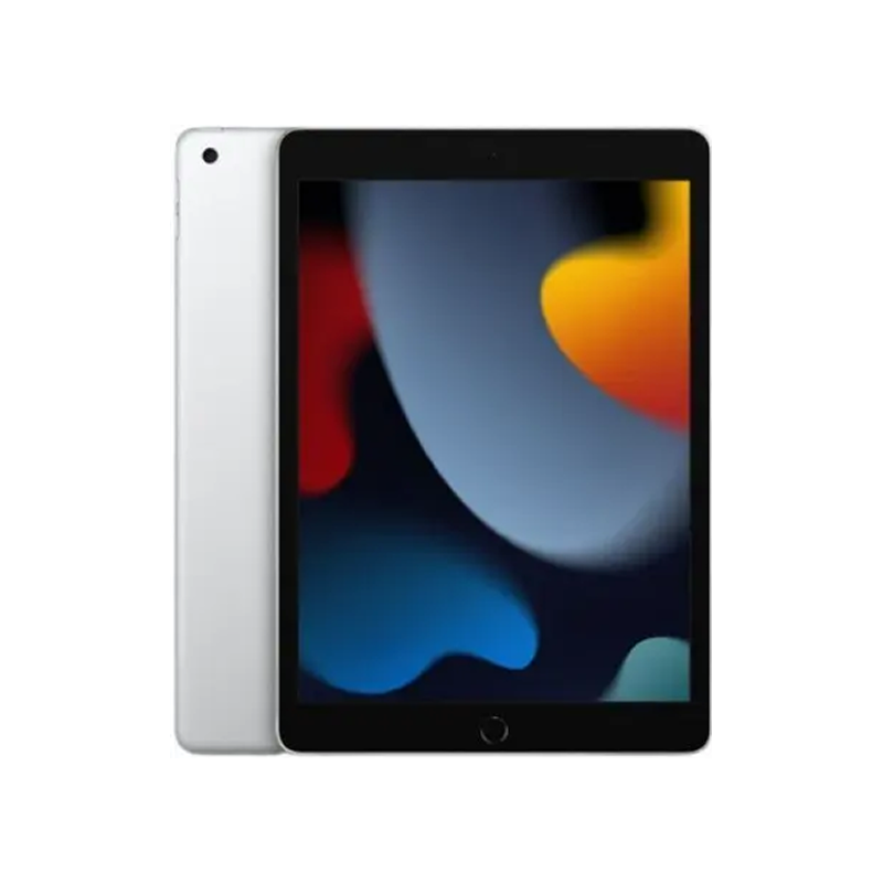 Ipad 9th generation silver – front view – Refurbished UAE – Renewed.ae