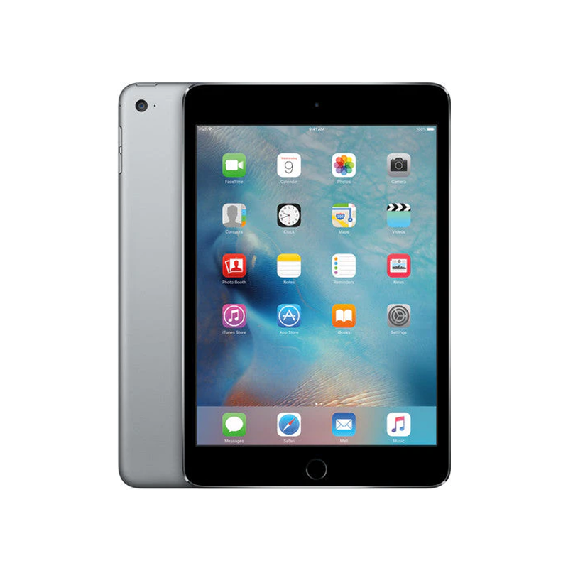 Ipad mini 4 gray – front view – Refurbished UAE – Renewed.ae