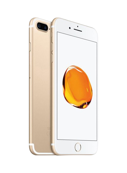 Apple iphone 7 plus gold – front view – Refurbished UAE – Renewed.ae