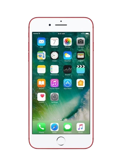 Apple iphone 7 plus red – front view – Refurbished UAE – Renewed.ae
