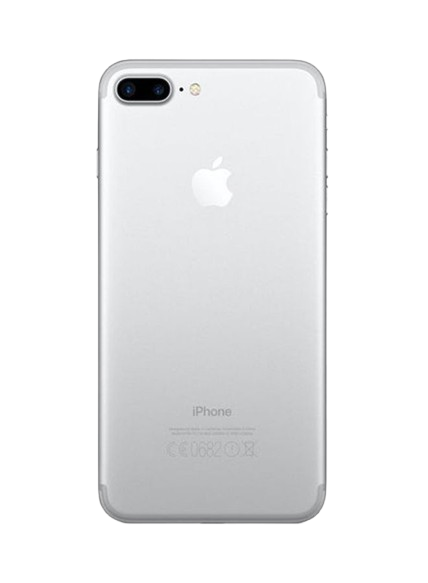 Apple iphone 7 plus silver – back view – Refurbished UAE – Renewed.ae