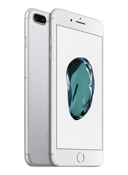 Apple iphone 7 plus silver – front view – Refurbished UAE – Renewed.ae