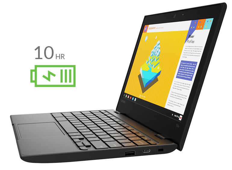 Lenovo Chromebook 100e – front view – Refurbished UAE – Renewed.ae
