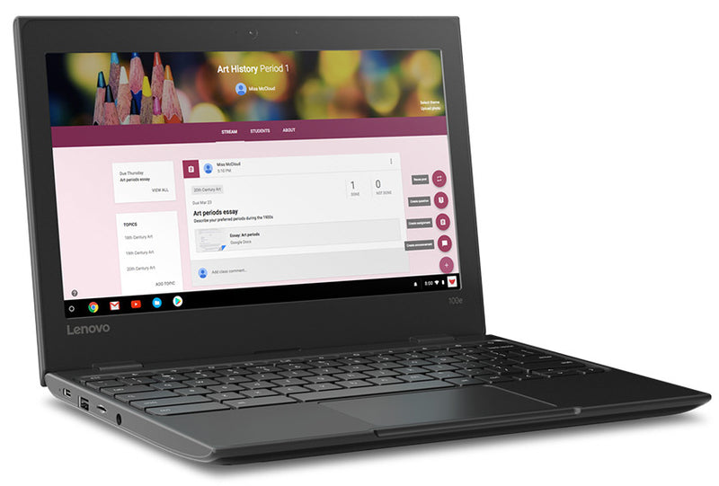 Lenovo Chromebook 100e – front view – Refurbished UAE – Renewed.ae