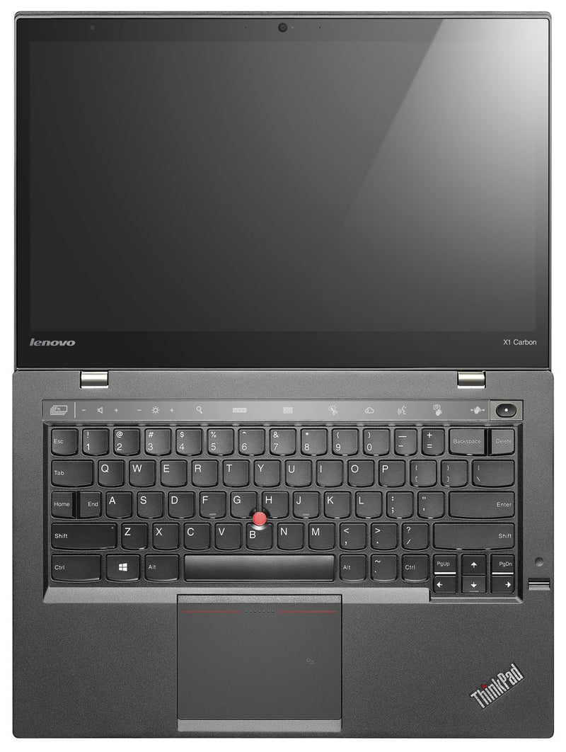 Lenovo ThinkPad X1 Carbon (4th Gen CPU) – front view – Refurbished UAE – Renewed.ae
