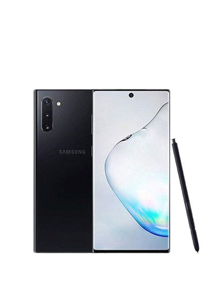 Samsung galaxy note 10+ 5g black – back view – Refurbished UAE – Renewed.ae