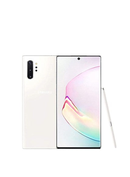 Samsung galaxy note 10 5g white – back view – Refurbished UAE – Renewed.ae