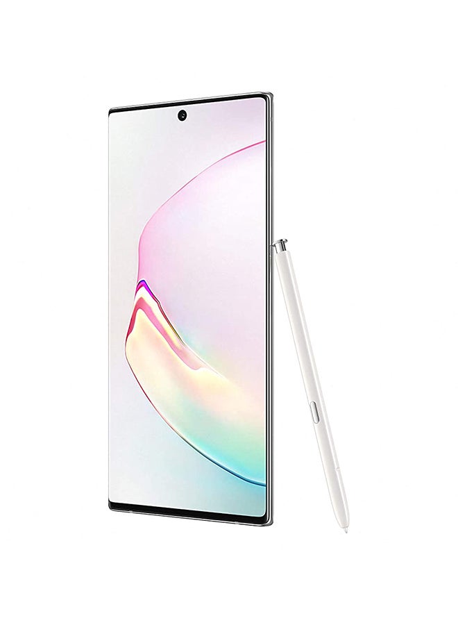 Samsung galaxy note 10 5g white – front view – Refurbished UAE – Renewed.ae