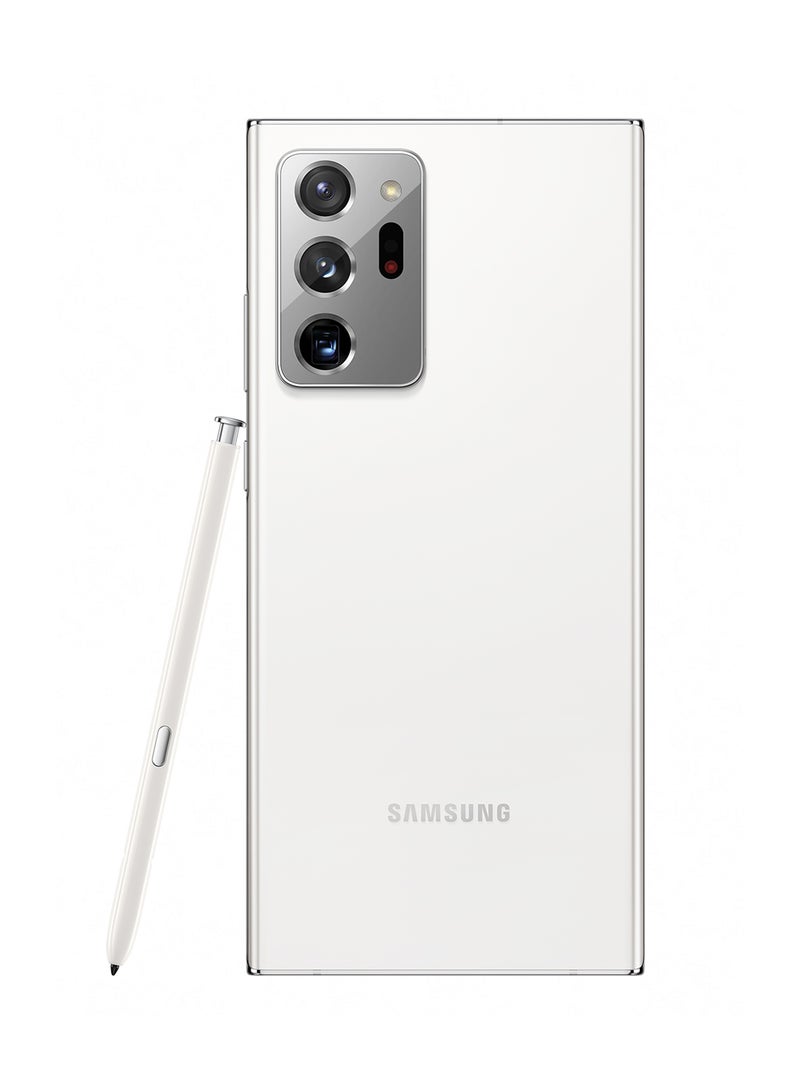 Samsung galaxy note 20 ultra 5g white – back view – Refurbished UAE – Renewed.ae