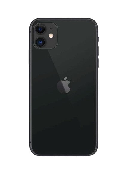 Apple iphone 11 black – back view – Refurbished UAE – Renewed.ae