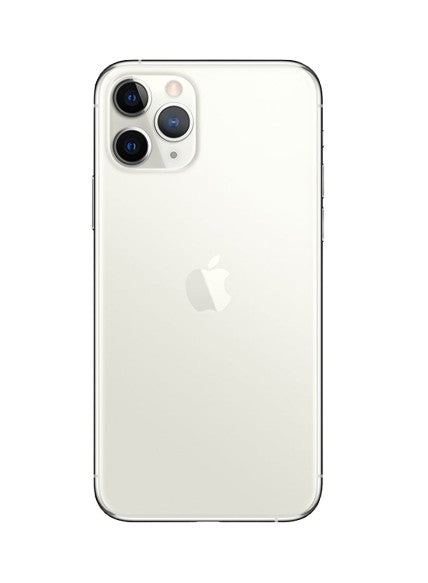 Apple iphone 11 pro max silver – back view – Refurbished UAE – Renewed.ae