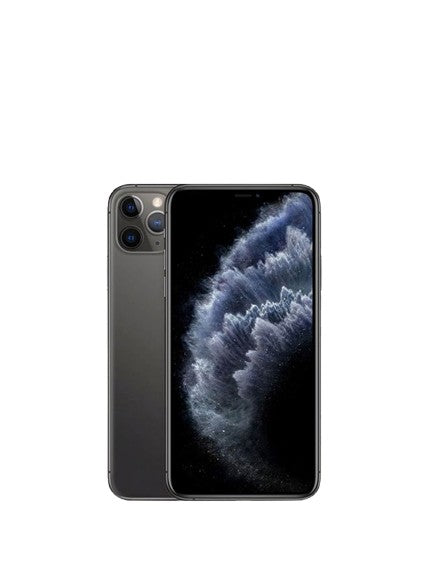 Apple iphone 11 pro max space grey – back view – Refurbished UAE – Renewed.ae