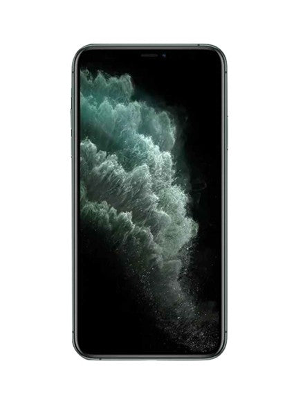 Apple iphone 11 pro max green – front view – Refurbished UAE – Renewed.ae