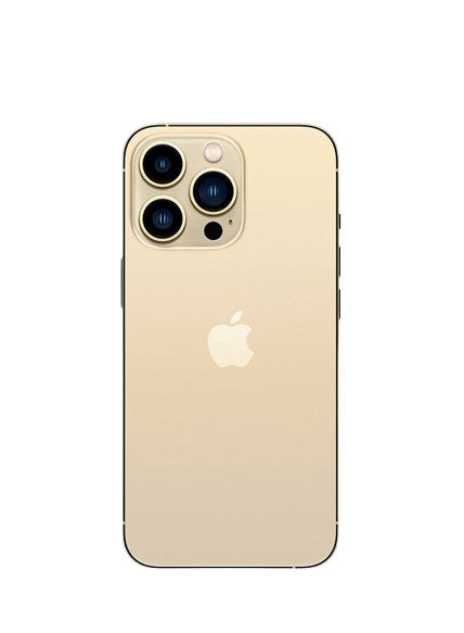 Apple iphone 13 pro max gold – back view – Refurbished UAE – Renewed.ae