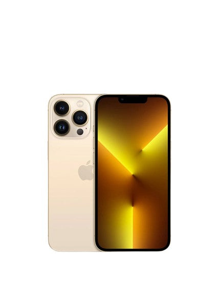 Apple iphone 13 pro max gold – back view – Refurbished UAE – Renewed.ae