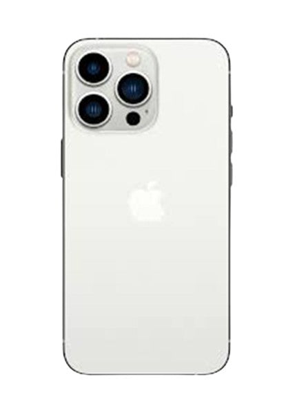 Apple iphone 13 pro silver – back view – Refurbished UAE – Renewed.ae