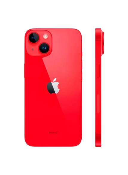 Apple iphone 14 plus red – back view – Refurbished UAE – Renewed.ae