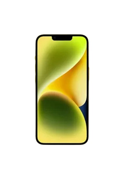 Apple iphone 14 plus yellow – front view – Refurbished UAE – Renewed.ae