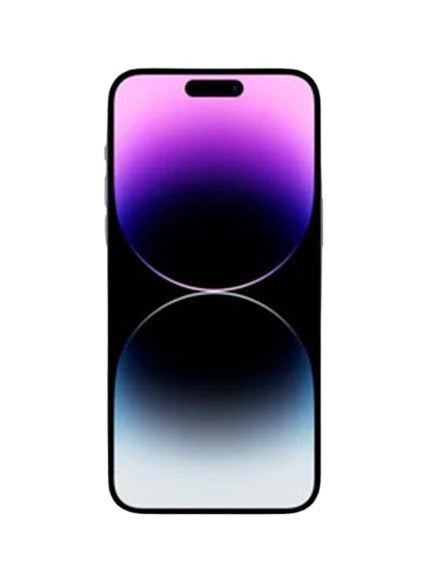Apple iphone 14 pro max deep purple – front view – Refurbished UAE – Renewed.ae