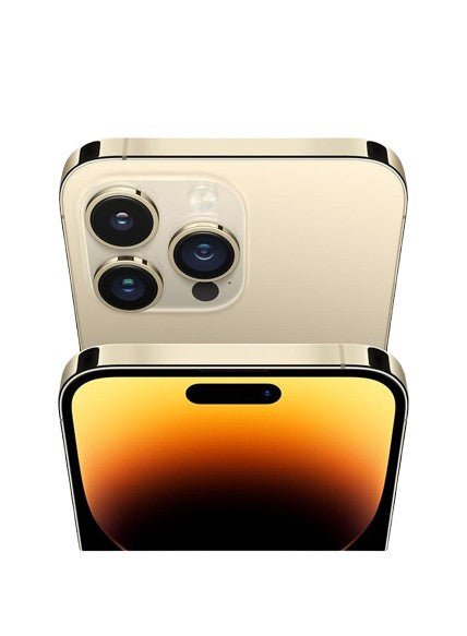 Apple iphone 14 pro max gold – side view – Refurbished UAE – Renewed.ae