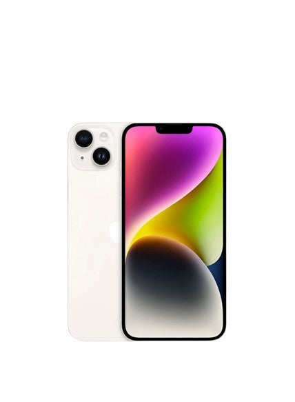 Apple iphone 14 starlight – back view – Refurbished UAE – Renewed.ae
