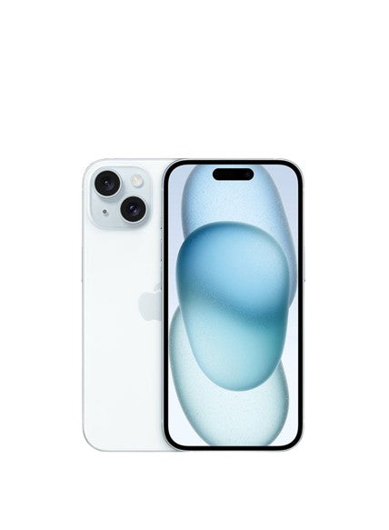 Apple iphone 15 plus blue – back view – Refurbished UAE – Renewed.ae