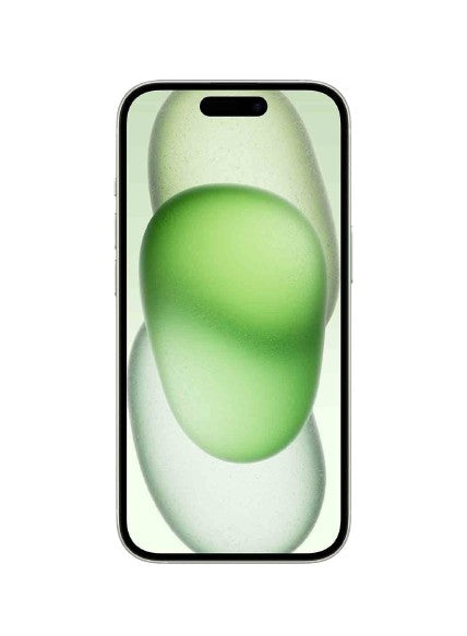 Apple iphone 15 green – front view – Refurbished UAE – Renewed.ae