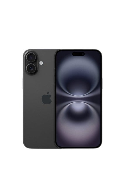 Apple iphone 16 black – back view – Refurbished UAE – Renewed.ae