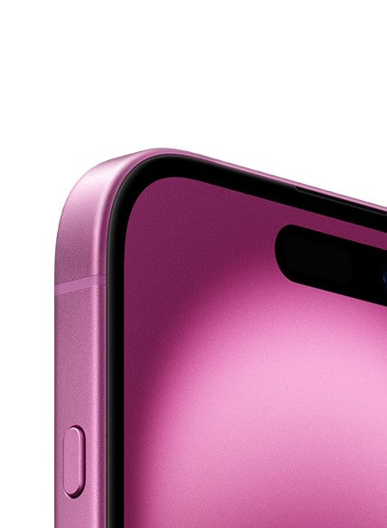 Apple iphone 16 plus pink – side view – Refurbished UAE – Renewed.ae