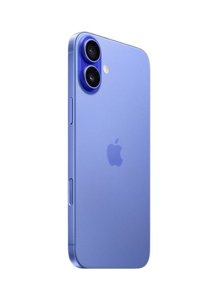 Apple iphone 16 plus ultramarine – back view – Refurbished UAE – Renewed.ae