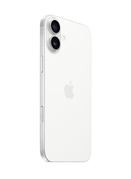 Apple iphone 16 plus white – back view – Refurbished UAE – Renewed.ae